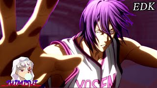 AHIRU NO SORA REAGINDO AO MURASAKIBARA MURASAKIBARA AS NEW PLAYERDROP BLOOD ALLIANCE [upl. by Relyk]