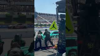 Tyler Reddick Live Action Pit Stop at the End of Stage 1 at Pocono [upl. by Mann446]