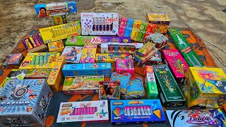 New Diwali Stash 2024 Unboxing And Testing  Sky Shot Testing ✨️  Diwali Crackers Testing diwali [upl. by Pilloff]