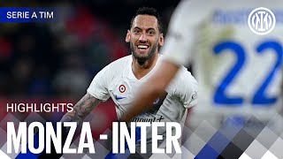 FIVE GOALS IN MONZA 🖐️  MONZA 15 INTER  HIGHLIGHTS  SERIE A 2324 ⚫🔵🇬🇧 [upl. by Aihsena815]