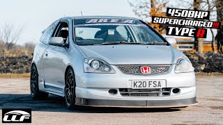 450BHP ROTREX SUPERCHARGED EP3 CIVIC TYPE R [upl. by Enamrej]