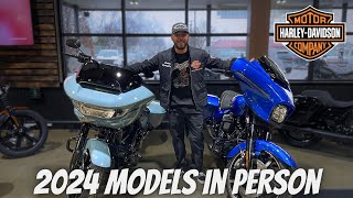 Harley Davidson 2024 models in person [upl. by Aihsram]