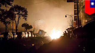 Taiwan gas explosion damaged pipelines cause string of blasts killing at least 20 [upl. by Ahearn526]