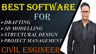 MOST IMPORTANT SOFTWARE FOR CIVIL ENGINEERS  CIVIL ENGINEERING [upl. by Angi]