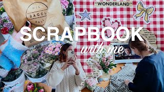 SCRAPBOOK WITH ME ☆ howto layout a scrapbook page [upl. by Ettenhoj]