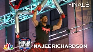 Najee Richardson at the Philadelphia City Finals  American Ninja Warrior 2018 [upl. by Alamak844]