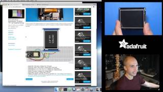 MicroPython Hardware ILI9341 TFT amp FeatherWing with Tony D micropython [upl. by Ingeborg]