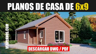 Casa Prefabricada 3 Dormitorios DWG  PDF [upl. by Ania]