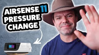 How To Adjust Pressure Levels amp Change Settings On ResMed AirSense11👨🏻‍🏫 [upl. by Ayadahs97]