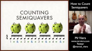 3 How to Count Semiquavers [upl. by Lightfoot]