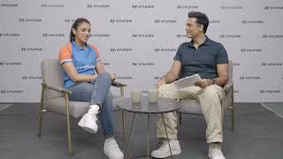 Hyundai India  Smriti Mandhana Interview [upl. by Eimme852]