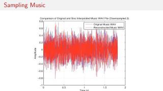 Sampling Signals Part 3 14  Audio Signal Downsampling [upl. by Nrubliw]