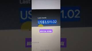 I Got paid 351102 From Google AdMob money shortvideo [upl. by Xever]