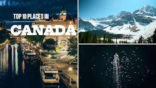 Canada  Top 10 Destinations to Visit in 2024 [upl. by Elie]