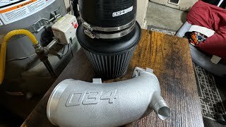 B9 SQ5 034 S34 Intake Install with intake sounds [upl. by Nonnarb388]