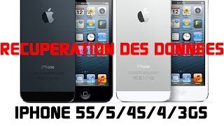 NEW 2014Récupérer des données effacées de liphone 55S4S43GS sans itunes [upl. by Marve547]