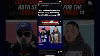 Rico2smoove comments on Thizzler posting leftygunplay and lazyboy  What you guys think [upl. by Rainwater290]