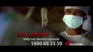 Médecins Sans Frontières Australia TV Ad 30 second version [upl. by Toblat]