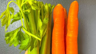 Carrot and Celery Soup  Celery Soup Recipe [upl. by Orual]