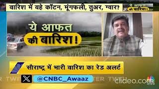 CNBCAWAAZ Aug24Cottonguru on impact of excess rains on cotton crop and prices [upl. by Ynnahc]