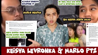 Ibu Keisya Levronka Minta Maaf dan Manajemen Keisya Angkat Suara Soal Kontroversi di Podcast Marlo [upl. by Bernardo]