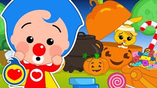 ¡Juegos Para Halloween 🎃  Calabazas Sorpresa Disfraces Cabezas Equivocadas y Más  Plim Plim [upl. by Kreit66]