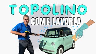 COME LAVARE LA FIAT TOPOLINO [upl. by Retla]