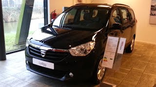 Dacia Lodgy 2014\5 In depth review Interior Exterior [upl. by Anikahs]