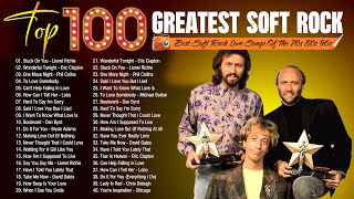 Top Soft Rock Songs 70s 80s 90s 🧿 Bee Gees Lionel Richie Eric Clapton Celine Dion Carly Simon [upl. by Milli]