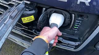 How To Recharge the electric Range Rover P400e Vogue SE PHEV Hybrid [upl. by Warfore594]