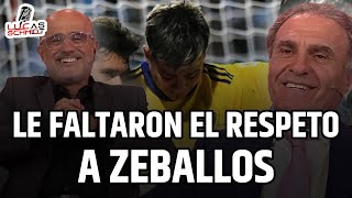 ARCUCCI Y RUGGERI SE BURLARON DE LA LESIÓN DE ZEBALLOS  Lucas Schmidt Reacción [upl. by Esinereb45]