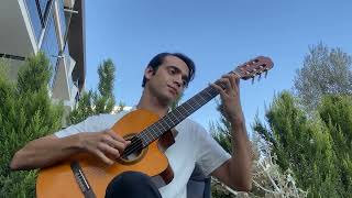 Classical Guitar Performance Ejercicio N Coste No 11  Muhsin Bekir Altınkalem [upl. by Alleusnoc]