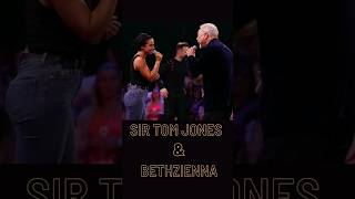 Sir Tom Jones amp Bethzienna Williams Cry To Me viral shorts tomjones lyrics thevoice music [upl. by Leinod62]