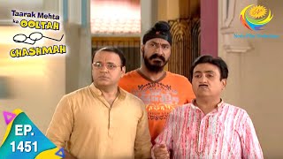 Taarak Mehta Ka Ooltah Chashmah  Episode 1451  Full Episode [upl. by Ethban]