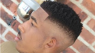 Skin Fade Haircut Curly Top  Fade Haircut Tutorial [upl. by Sarat177]