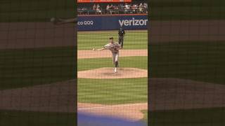 Unique pitching deliveries in slowmo at BravesMets game Citi Field 72824 [upl. by Selway451]