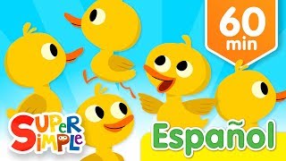 Cinco Patitos Y Más Canciones Infantiles  Música Para Niños [upl. by Gahl774]