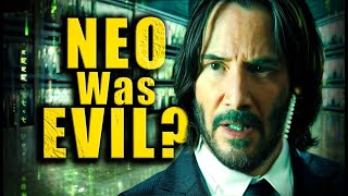 Neo is the True Villain of The Matrix  MATRIX EXPLAINED [upl. by Mackler]