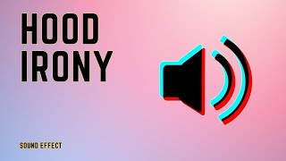 Hood Irony Sound Effect  Soundboard Link [upl. by Ellehsor]