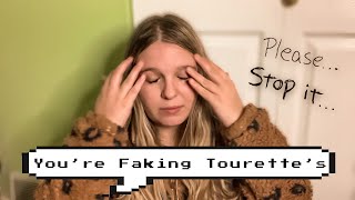 how to tell if someone is faking tourettes  faking tics for clout [upl. by Kenzie]