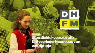 Deze dichter voorziet alle Sintvoorieder1cadeaus van een rijmpje  Reportage  Den Haag FM [upl. by Magda]