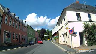 D Stadt Kirchenlamitz Landkreis Wunsiedel Fahrt durch den Ort Juli 2018 [upl. by Queen686]