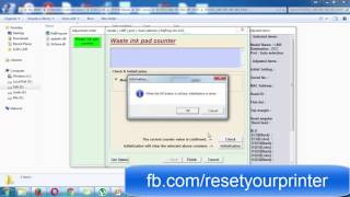 EPSON L485 Reset Epson L485 Adjustment Program [upl. by Misty461]