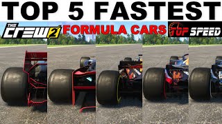 The Crew 2  Top 5 Fastest F1 Cars 2021 Update [upl. by Marentic189]