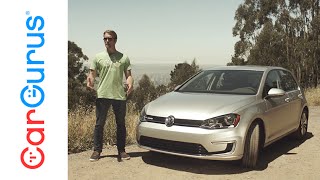 2016 Volkswagen eGolf  CarGurus Test Drive Review [upl. by Mickelson]