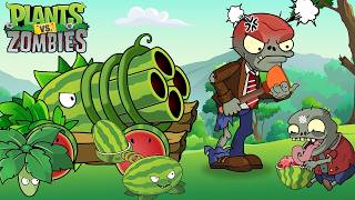 Pvz Funny Moment  Basic Zombie amp Imp Zombies vs Melonpult Heroes  Who will win [upl. by Franckot]