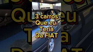 3 Carros da Fiat que eu teria carros fiat punto strada palio [upl. by Aihseuqal]