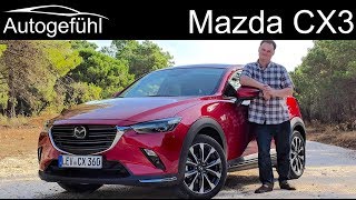 Mazda CX3 FULL REVIEW Facelift 2019 CX3 test  Autogefühl [upl. by Aketahs]