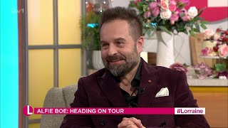 Alfie Boe On Lorraine 27032024 [upl. by Nnahsal]