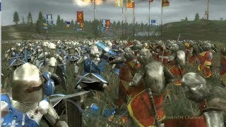 Medieval 2 Total War Epic Battle France Vs England  Machinima By Magister [upl. by Ikkela]